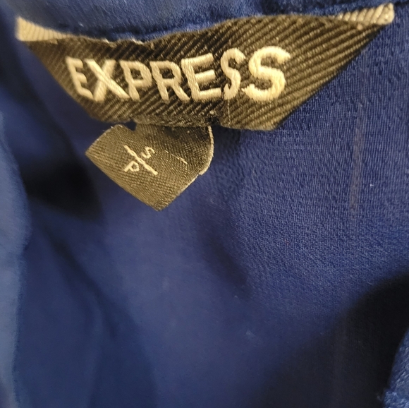 Express Women's Royal Blue Blouse - Picture 4 of 4